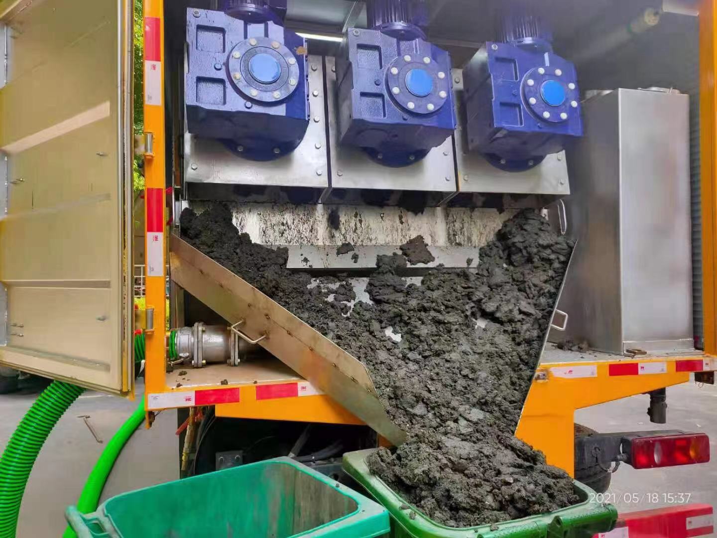 大洼化粪池清掏城市维护站-泥浆净化干湿分离处理